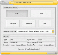 Vuze Ultra Accelerator 1.9.0 screenshot. Click to enlarge!