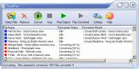 WMAConvert - convert DRM Files 7.1.2 screenshot. Click to enlarge!