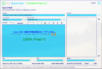 WX Speed Mail Portable Free 3.0 screenshot. Click to enlarge!