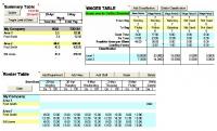 Wage Calculator Excel 30 screenshot. Click to enlarge!