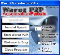 Warez P2P Acceleration Patch  for to mp4 4.39 screenshot. Click to enlarge!