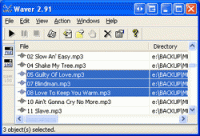 Waver 2.95 screenshot. Click to enlarge!