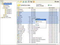 Web File Manager FileVista 4.0 screenshot. Click to enlarge!