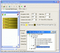 Web Menus Studio 2005 1.0 screenshot. Click to enlarge!
