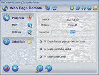 Web Page Remote 11.0 screenshot. Click to enlarge!
