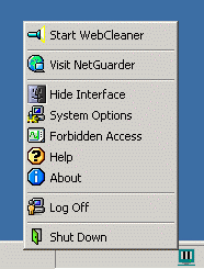 WebCleaner 2.5 screenshot. Click to enlarge!