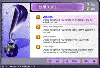 WebQuiz XP 2.0.84 screenshot. Click to enlarge!