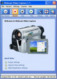 Webcam Video Capture 4.098 screenshot. Click to enlarge!