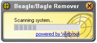 Webroot Beagle Remover 1.1 screenshot. Click to enlarge!