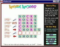 Whirlwords 1.0 screenshot. Click to enlarge!