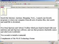 Wi-Fi Toolbar 1.33 screenshot. Click to enlarge!