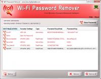 WiFi Password Remover 5.0 screenshot. Click to enlarge!
