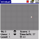 Wildball for PALM 2.1 screenshot. Click to enlarge!