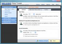 WinASO EasyTweak 3.4.0 screenshot. Click to enlarge!