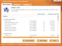 WinMend History Cleaner 2.0.0.0 screenshot. Click to enlarge!