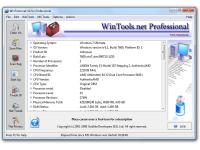 WinTools.net Professional 17.4.1 screenshot. Click to enlarge!