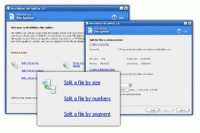WinUtilities File Splitter 4.71 screenshot. Click to enlarge!