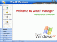 WinXP Manager 8.0.0 screenshot. Click to enlarge!