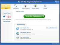 WinZip Registry Optimizer 2.0.72.2536 screenshot. Click to enlarge!