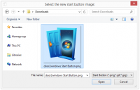 Windows 8.1 Start Button Changer 1.0.0.0 screenshot. Click to enlarge!