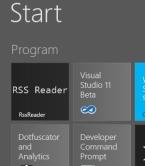 Windows 8 Metro RSS Reader 6 screenshot. Click to enlarge!