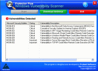 Windows Vulnerability Scanner 5.4 screenshot. Click to enlarge!