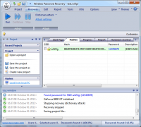 Wireless Password Recovery 4.0.0.413 screenshot. Click to enlarge!