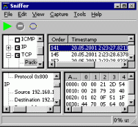 Wireless Snif 4.158 screenshot. Click to enlarge!