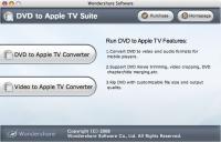 Wondershare DVD to Apple TV Suite for Mac 1.8.2.1 screenshot. Click to enlarge!