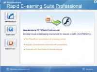 Wondershare Rapid E-Learning Suite Pro 5.2.0 screenshot. Click to enlarge!