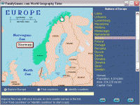 World Geography Tutor 1.9 screenshot. Click to enlarge!