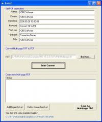 X360 Tiff to Pdf Image ActiveX Control 2.83 screenshot. Click to enlarge!