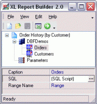 XL Report Builder 2.1.4 screenshot. Click to enlarge!