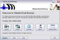 XMedia EMail Backup Personal Gold Edition 3.0.1 screenshot. Click to enlarge!