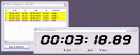 XNote Stopwatch 1.61 screenshot. Click to enlarge!