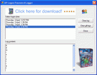 XP Logon Password Logger 1.0 screenshot. Click to enlarge!