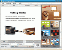 Xilisoft DVD Creator 7.1.2 Build 20120810 screenshot. Click to enlarge!