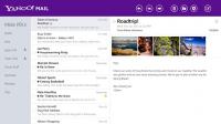 Yahoo! Mail 1.6.0.0 screenshot. Click to enlarge!