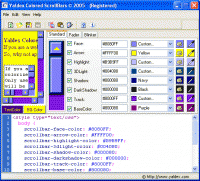 Yaldex Colored ScrollBars 1.6 1.6 screenshot. Click to enlarge!