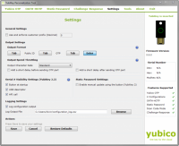 YubiKey Personalization Tool 3.1.24 screenshot. Click to enlarge!