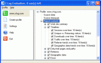 Z-Log Webserver Log Analyzer 1.09 screenshot. Click to enlarge!