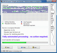 Zero Assumption Recovery X.548 screenshot. Click to enlarge!