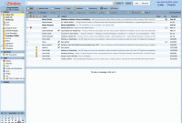 Zimbra Desktop 7.2.7.12059 screenshot. Click to enlarge!