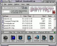 ZipItFast - Free 3.01 screenshot. Click to enlarge!