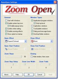 ZoomOpen 3.0 screenshot. Click to enlarge!