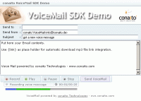 conaito Mp3 Voice Recording Applet SDK 2.0 screenshot. Click to enlarge!