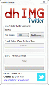 dhIMG Twitter 1.6 screenshot. Click to enlarge!