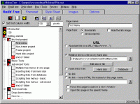 eMenutree 5.0 screenshot. Click to enlarge!