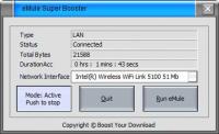 eMule Super Booster 2.0.0 screenshot. Click to enlarge!