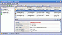 eMyEmails Organizer 1.05 screenshot. Click to enlarge!